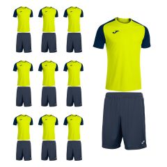 Комплект футбольної форми на команду Joma ACADEMY IV  (101968.063/100053.331), Колір: жовтий