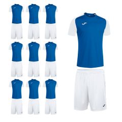 Комплект футбольної форми на команду Joma ACADEMY IV (101968.702/100053.200), Колір: синій