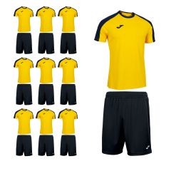 Комплект футбольної форми на команду Joma ECO CHAMPIONSHIP (102748.903/100053.100), Колір: жовтий