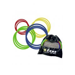 Кольца для развития координации Zeus SET CERCHI PVC 60 CM PIATTI 12 PZ (Комплект,12 штук) Z00383