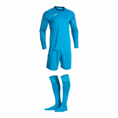 Комплект воротарської форми (шорти+футболка+гетри) Joma ZAMORA X 104407.724, Колір: бірюзовий, Розмір виробника: М