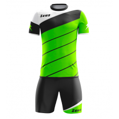 Футбольна форма (шорти, футболка) Zeus KIT LYBRA UOMO VE/NE Z00240, Колір: зелений, Розмір виробника: S