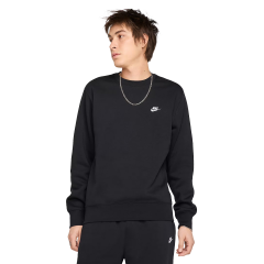Світшот Nike M CLUB BB CREW FN3886-010, Колір: чорний, Розмір виробника: S