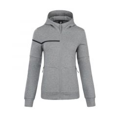 Олімпійка з капюшоном сіра жіноча Kelme 8261WT2018.9222, Колір: сірий, Розмір виробника: L