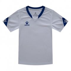 Футбольная форма детская Kelme GIRONA бело-синяя 3803099.9104, Цвет: белый, Размер производителя: 130