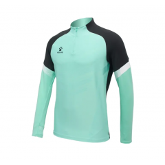 Реглан дитячий Kelme WARRIOR м'ятно-чорний 7361TT3013.9328, Колір: блакитний, Розмір виробника: 150