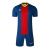 Комплект футбольної форми Kelme BARCELONA темно-синьо-червоний 3991536.9411, Колір: синій, Розмір виробника: XS