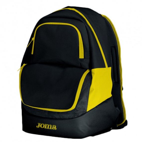 Рюкзак з відділом для м'яча Joma DIAMOND II чорно-жовтий 400235.109, Колір: жовтий