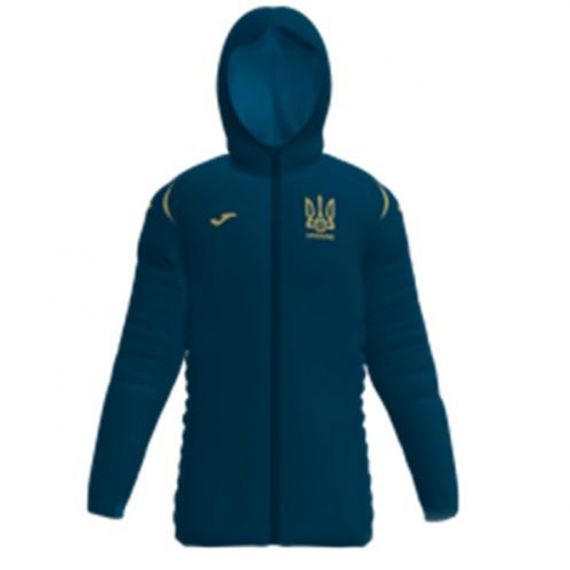 Куртка зимова збірної України Joma FFU209031.18 темно-синя, Колір: темно-синій, Розмір виробника: XS