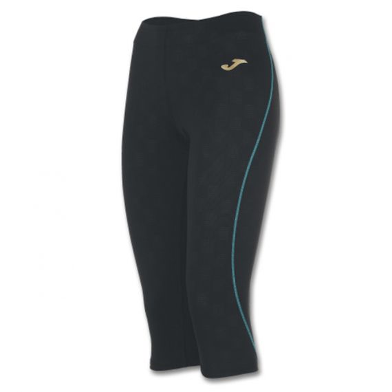Бриджі жіночі чорно-бірюзовий Joma COMBI DASE 900050.116, Колір: бірюзовий, Розмір виробника: S