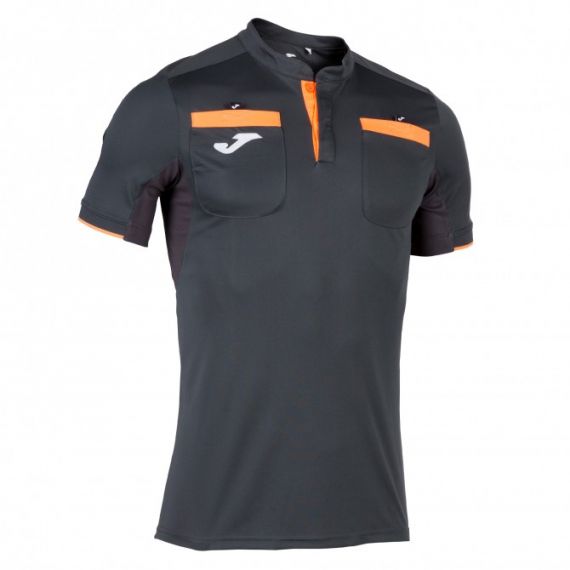 Суддівська футболка Joma REFEREE 101299.169 сіро-помаранчева, Колір: сірий, Розмір виробника: S