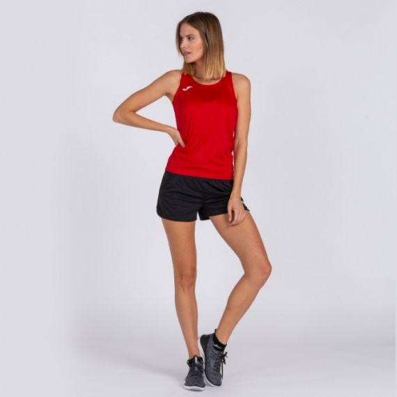 Майка женская Joma DIANA 900038.600 красная, Цвет: красный, Размер производителя: М, изображение 2 Майка женская Joma DIANA 900038.600 красная, Цвет: красный, Размер производителя: М, изображение 2