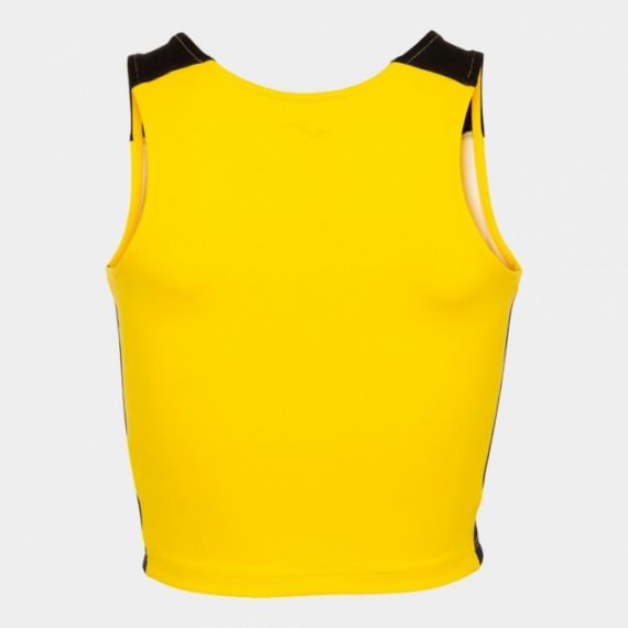 Топ жіночий Joma RECORD II жовто-чорний 901397.901, Колір: жовтий, Розмір виробника: М, зображення 2 Топ жіночий Joma RECORD II жовто-чорний 901397.901, Колір: жовтий, Розмір виробника: М, зображення 2