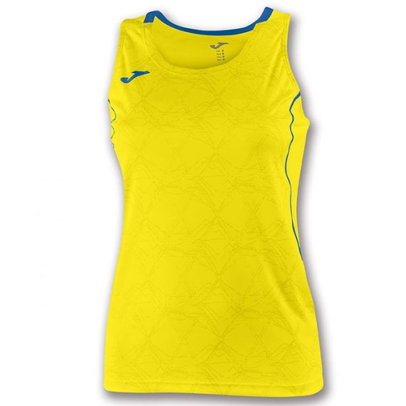 Майка бігова жіноча Joma OLIMPIA 900445.907 жовта, Колір: жовтий, Розмір виробника: XS