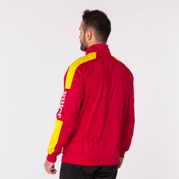 Олімпійка Joma CHAMPION IV 100687.609 червоно-жовта, Колір: червоний, Розмір виробника: 4XS, зображення 2 Олімпійка Joma CHAMPION IV 100687.609 червоно-жовта, Колір: червоний, Розмір виробника: 4XS, зображення 2
