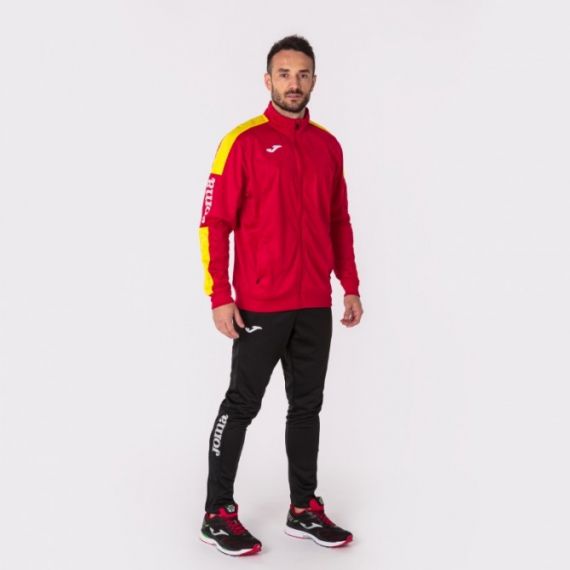 Олімпійка Joma CHAMPION IV 100687.609 червоно-жовта, Колір: червоний, Розмір виробника: 4XS, зображення 3 Олімпійка Joma CHAMPION IV 100687.609 червоно-жовта, Колір: червоний, Розмір виробника: 4XS, зображення 3