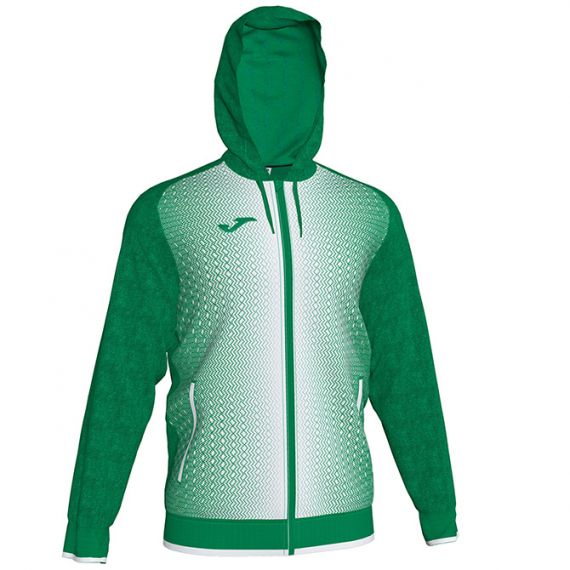 Олімпійка з капюшоном Joma SUPERNOVA зелено-біла 101285.452, Колір: зелений, Розмір виробника: XL