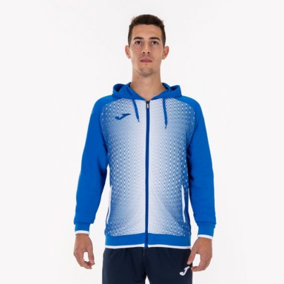 Олімпійка з капюшоном Joma SUPERNOVA 101285.702 синьо-біла, Колір: синій, Розмір виробника: 2XS, зображення 4 Олімпійка з капюшоном Joma SUPERNOVA 101285.702 синьо-біла, Колір: синій, Розмір виробника: 2XS, зображення 4