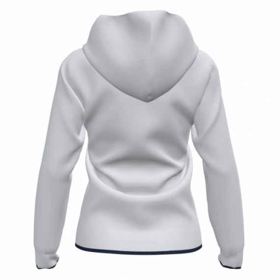 Олімпійка жіноча Joma SUPERNOVA II HOODIE JACKET біла 901067.203, Колір: білий, Розмір виробника: XL, зображення 2 Олімпійка жіноча Joma SUPERNOVA II HOODIE JACKET біла 901067.203, Колір: білий, Розмір виробника: XL, зображення 2