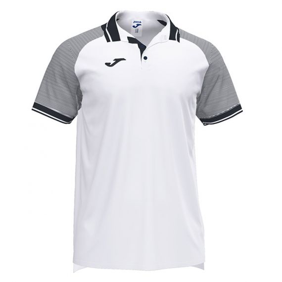 Поло Joma ESSENTIAL II біло-чорне 101509.201, Колір: білий, Розмір виробника: S
