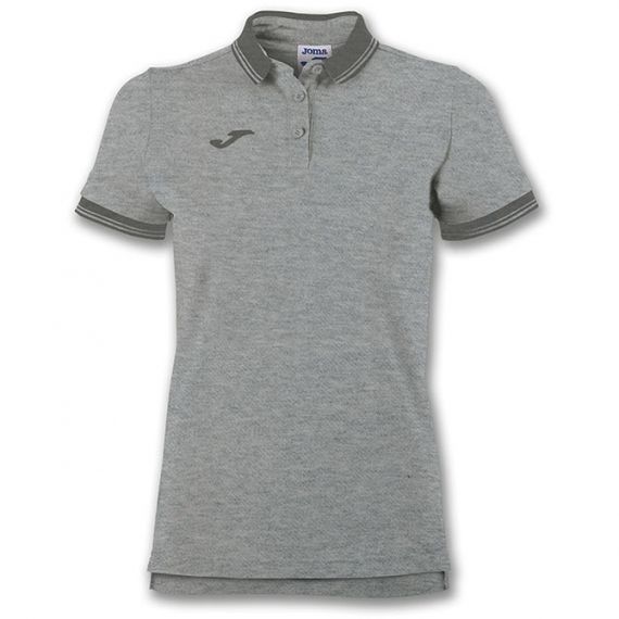 Поло жіноче Joma BALI II 900444.250 сіре, Колір: сірий, Розмір виробника: 2XS