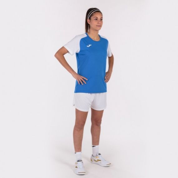 Футболка женская Joma ACADEMY IV сине-белая 901335.702, Цвет: синий, Размер производителя: XS, изображение 3 Футболка женская Joma ACADEMY IV сине-белая 901335.702, Цвет: синий, Размер производителя: XS, изображение 3
