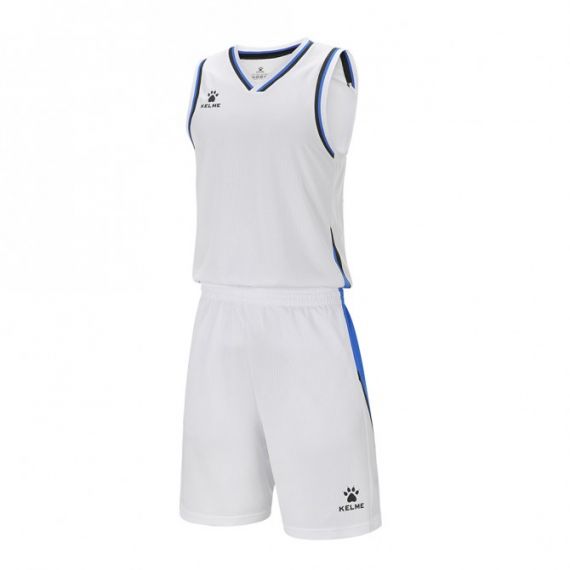 Комплект баскетбольної форми CHICAGO Kelme 8252LB1001.9104, Колір: білий, Розмір виробника: М