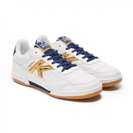 Футзалки (бампи) Kelme FLAMENCO SALA LNFS білі 55.899.919, Колір: білий, Розмір виробника: 43, зображення 2