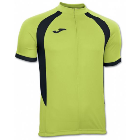 Футболка для велосипедистів салатово-чорна Joma GIRO 100083.020, Колір: салатовий, Розмір виробника: М