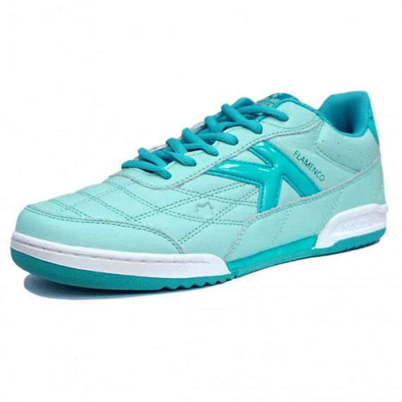 Футзалки (бампи) Kelme FLAMENCO SALA ACID бірюзові 55.900.9328, Колір: бірюзовий, Розмір виробника: 46, зображення 3 Футзалки (бампи) Kelme FLAMENCO SALA ACID бірюзові 55.900.9328, Колір: бірюзовий, Розмір виробника: 46, зображення 3