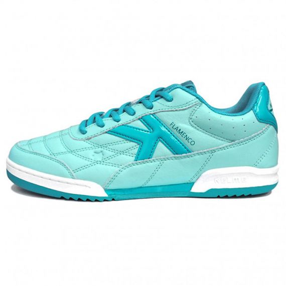 Футзалки (бампи) Kelme FLAMENCO SALA ACID бірюзові 55.900.9328, Колір: бірюзовий, Розмір виробника: 46, зображення 2 Футзалки (бампи) Kelme FLAMENCO SALA ACID бірюзові 55.900.9328, Колір: бірюзовий, Розмір виробника: 46, зображення 2