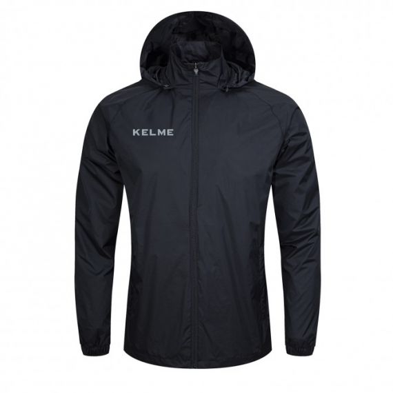 Вітровка Kelme Windproof чорна 3801241.9000, Колір: чорний, Розмір виробника: S