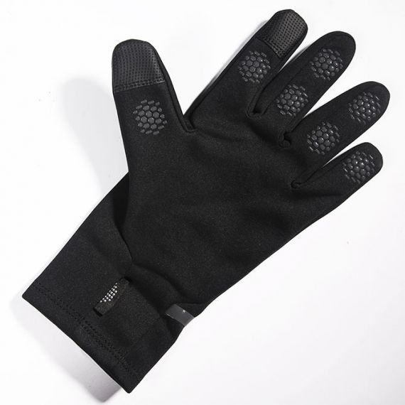 Рукавиці тренувальні Kelme Warm Golves чорно-сірі 9886405.9015