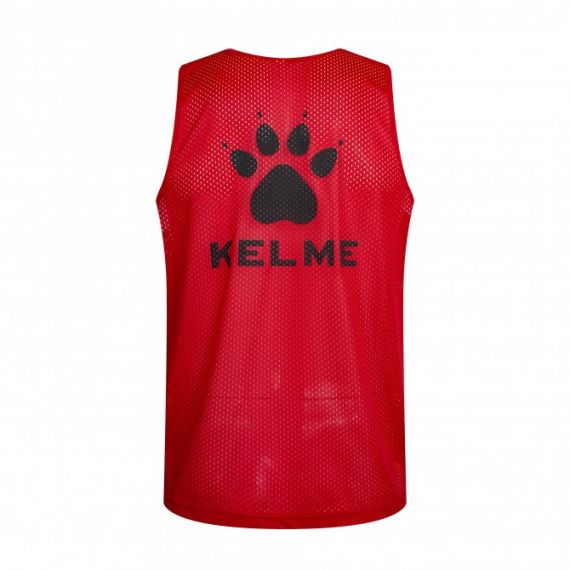 Манишка Kelme Training Vest красная 8051BX1001.9611, Цвет: красный, Размер производителя: М, изображение 2 Манишка Kelme Training Vest красная 8051BX1001.9611, Цвет: красный, Размер производителя: М, изображение 2