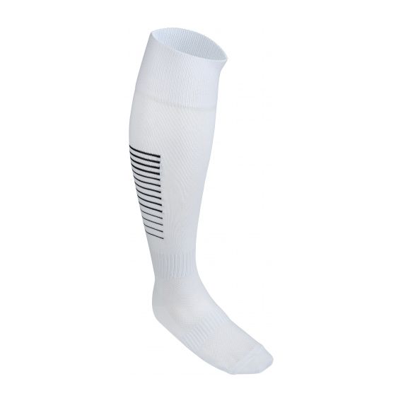 Гетри ігрові Football socks stripes (011) біло/чорний, Колір: білий, Розмір: 38-41