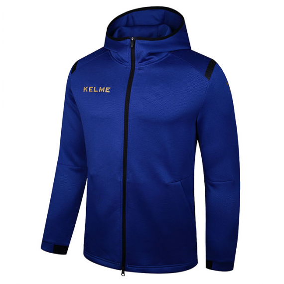 Олімпійка (мастерка) з капюшоном Kelme ROAD синя 3881336.9400, Колір: синій, Розмір виробника: S