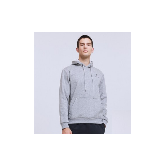 Худі Kelme сіре 8161TT1004.9221, Колір: сірий, Розмір виробника: XL, зображення 2 Худі Kelme сіре 8161TT1004.9221, Колір: сірий, Розмір виробника: XL, зображення 2