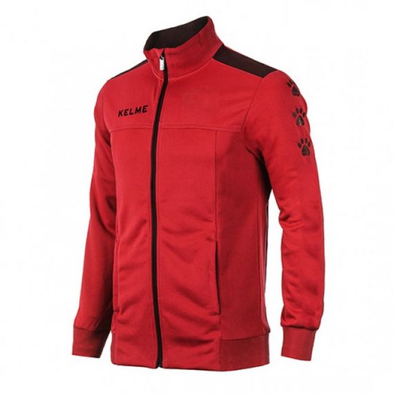 Олімпійка (мастерка) дитяча Kelme LINCE червоно-чорна 3883321.9611, Колір: червоний, Розмір виробника: 160