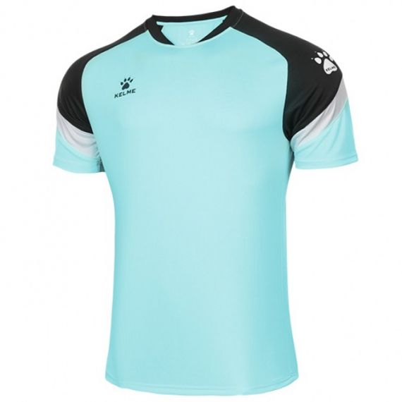 Футболка дитяча Kelme WARRIOR м'ята 8151ZB3007.9328, Колір: блакитний, Розмір виробника: 140