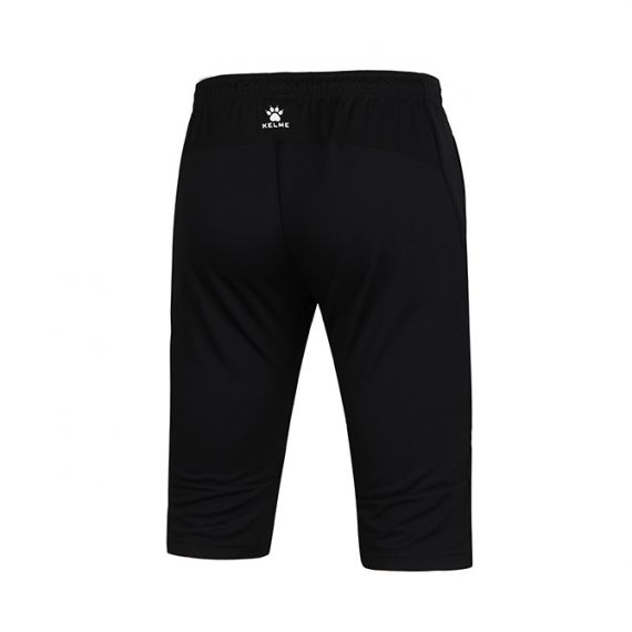 Бриджі Kelme 3/4 Training Pants (Thick) чорні K15Z432.9000, Колір: чорний, Розмір виробника: XS, зображення 2 Бриджі Kelme 3/4 Training Pants (Thick) чорні K15Z432.9000, Колір: чорний, Розмір виробника: XS, зображення 2