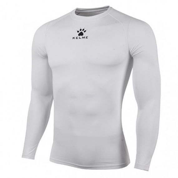 Термобілизна дитяча футболка д/р Kelme TEAM біла K15Z734.9100, Колір: білий, Розмір виробника: 130