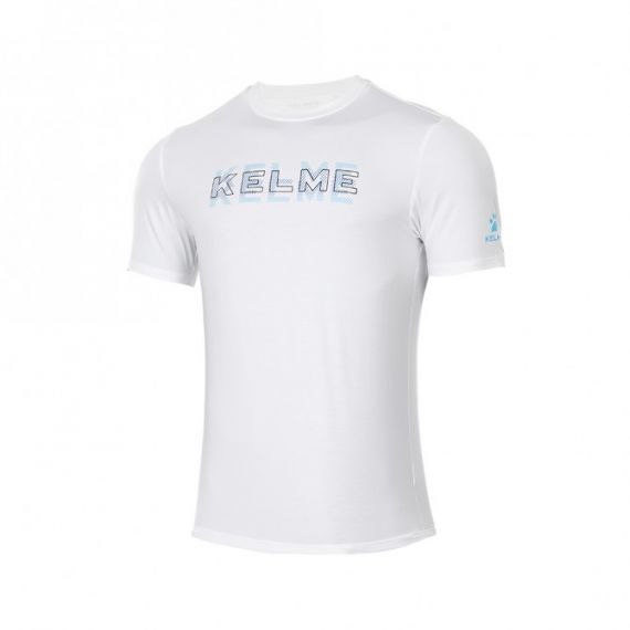Футболка Kelme Round neck біла 8151TX1006.9100, Колір: білий, Розмір виробника: S