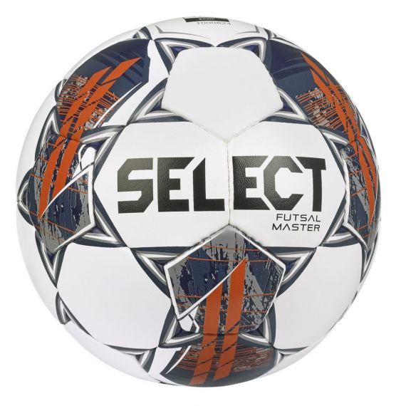 М’яч футзальний SELECT Futsal Master FIFA Basic v22 (358) біло/помаранчевий, grain, Колір: помаранчевий, Розмір: розмір 4