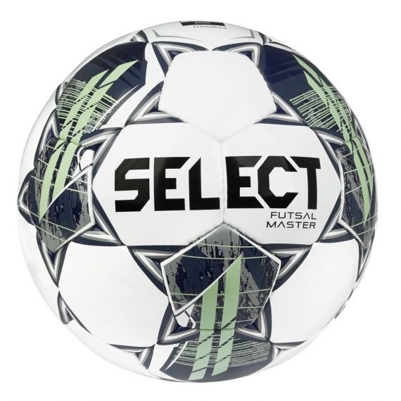 М’яч футзальний SELECT Futsal Master FIFA Basic v22 (334) біло/зелений, shiny, Колір: зелений, Розмір: розмір 4