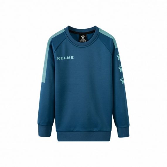 Спортивний светр дитячий Kelme бірюзовий 3893370.4012, Колір: бірюзовий, Розмір виробника: 160