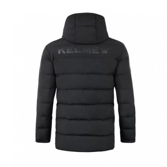 Куртка Kelme черная 8261MF1013.9000, Цвет: черный, Размер производителя: 2XL, изображение 2 Куртка Kelme черная 8261MF1013.9000, Цвет: черный, Размер производителя: 2XL, изображение 2