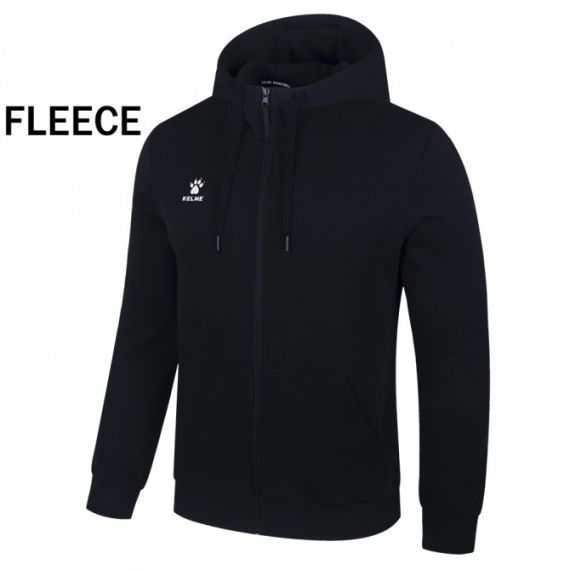 Толстовка Kelme FLEECE чорна 7161WT1003.9000, Колір: чорний, Розмір виробника: XS