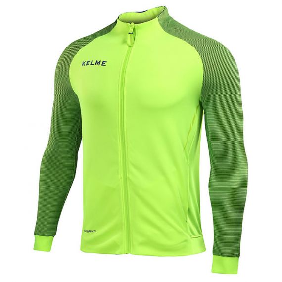 Олімпійка Kelme Training Jacket зелена 3871300.9918, Колір: салатовий, Розмір виробника: 2XL