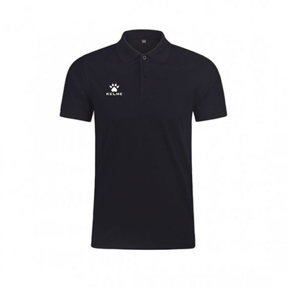 Поло Kelme MEN чорне K15F117-1.9000, Колір: чорний, Розмір виробника: XS