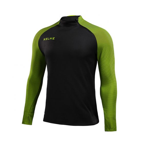 Реглан чорно-салатовий Kelme MONTES 3871301.9012, Колір: зелений, Розмір виробника: S